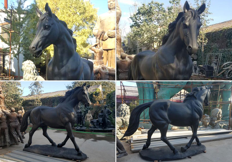 High Quality Large Bronze Horse Statues Outdoor