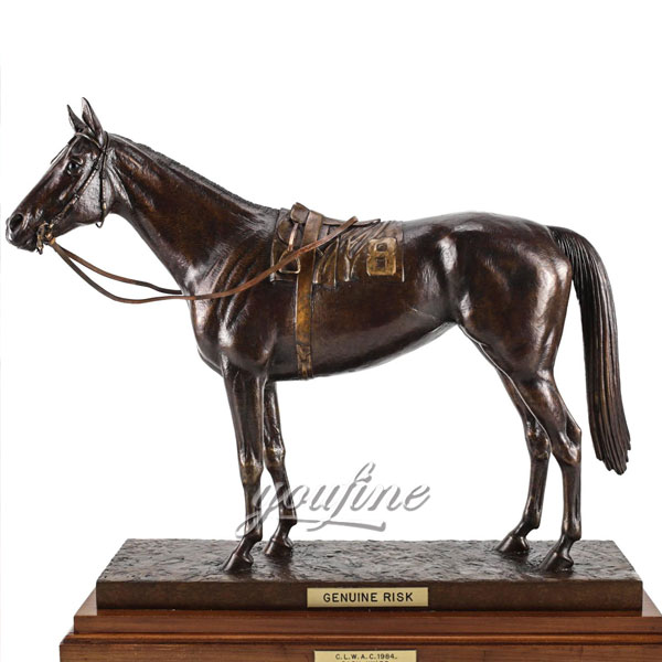High Workmanship garden antique bronze horse statue artists new design