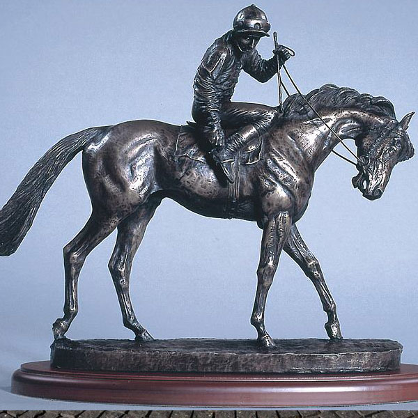 High quality bronze horseman sculptures for sale