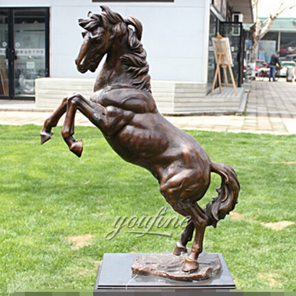 Home decorations antique metal crafts bronze horse sculptures for sale