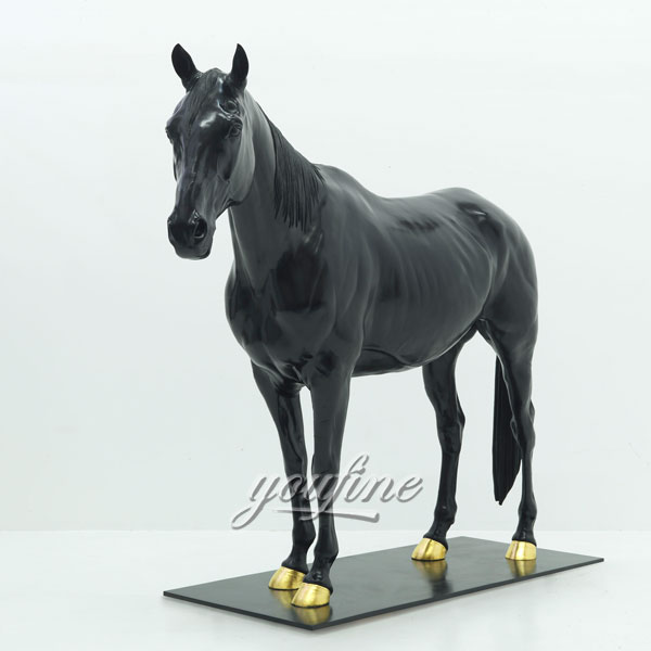 Metal bronze horse figurines for sale