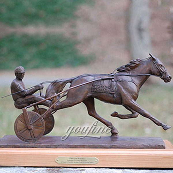 New design metal art chariot figurinies artistsNew design metal art chariot figurinies artists