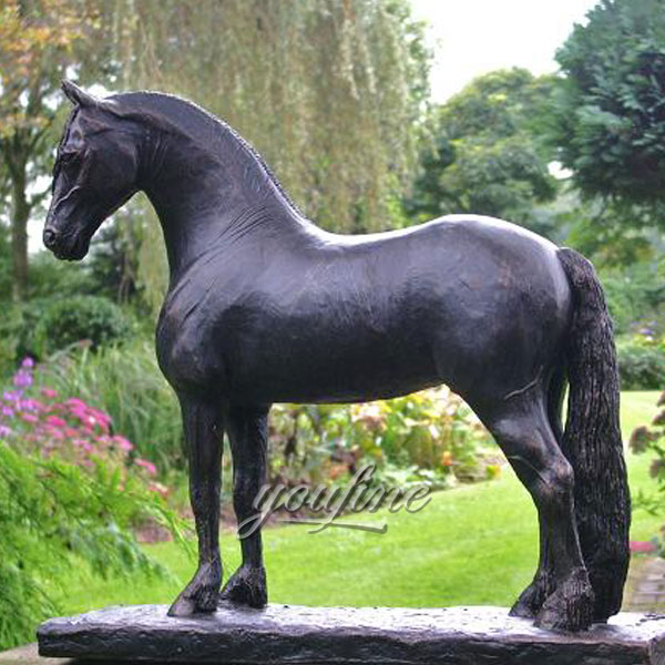 Outdoor large bronze horse sculpture for sale