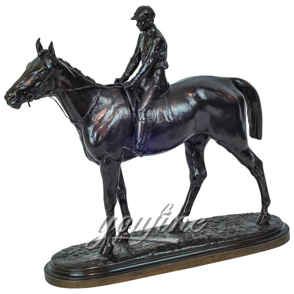 Outdoor-ornamental-Bronze-Equestrian-Horse-