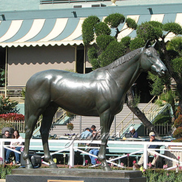 large garden outdoor art deco metal craft standing bronze horse for sale