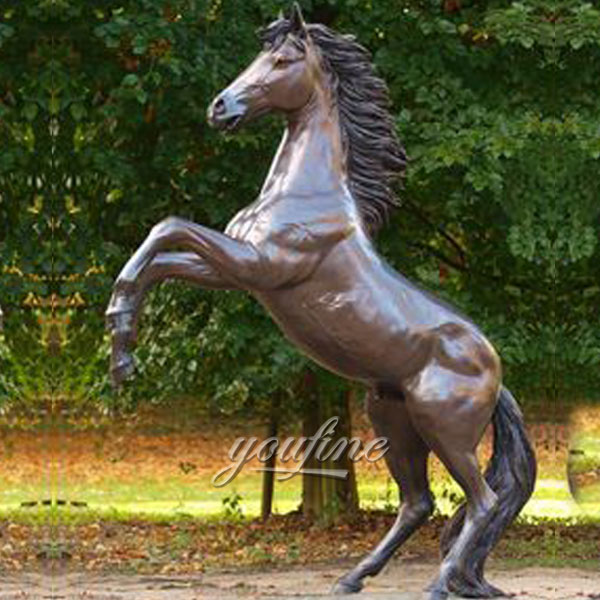 outdoor garden decoration life size bronze horse jumping sculptures for saleoutdoor garden decoration life size bronze horse jumping sculptures for sale